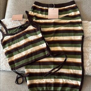Kittenish two piece set
